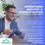 Operations Analyst & Administrator